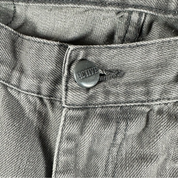 Active Churchill Regular Fit‎ Straight Leg Men's Jeans 34x28 Y2K Skate Shop Gray - Picture 4 of 10